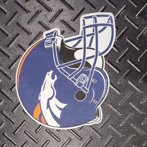 Denver Broncos helmet pennant